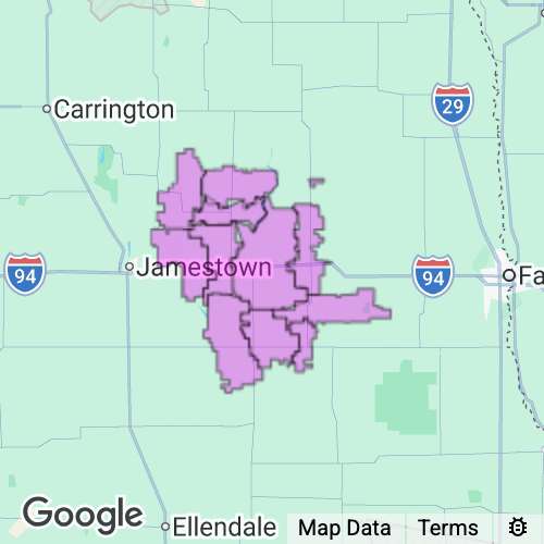 Barnes County North Dakota real estate agent mailing area
