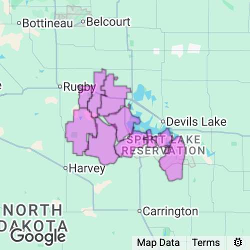 Benson County North Dakota real estate agent mailing area