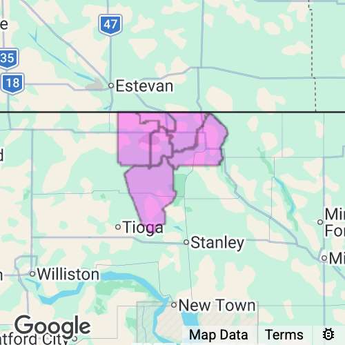Burke County North Dakota real estate agent mailing area