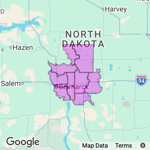 Burleigh County North Dakota real estate agent mailing area