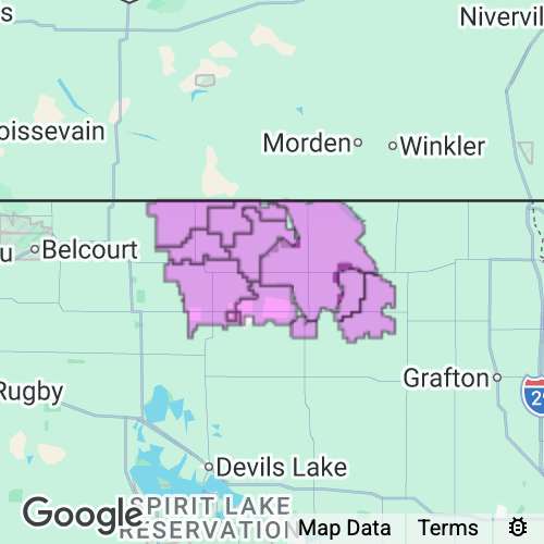 Cavalier County North Dakota real estate agent mailing area