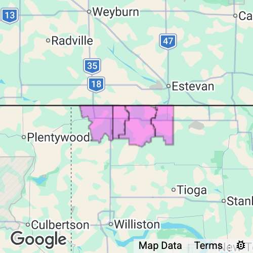 Divide County North Dakota real estate agent mailing area