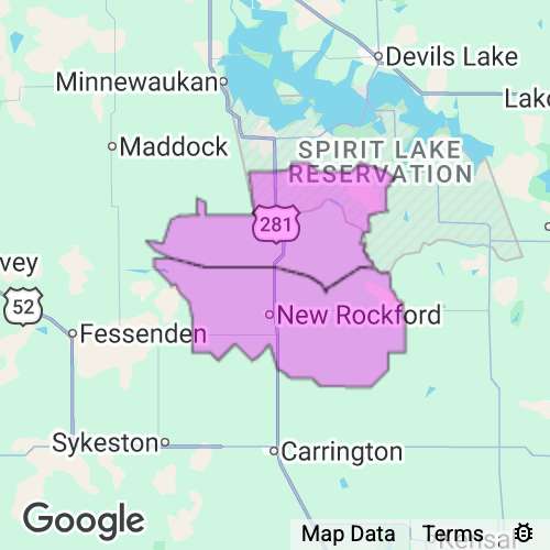 Eddy County North Dakota real estate agent mailing area