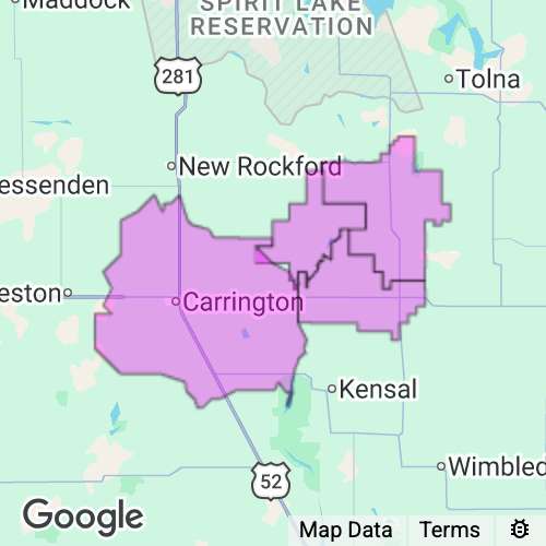 Foster County North Dakota real estate agent mailing area