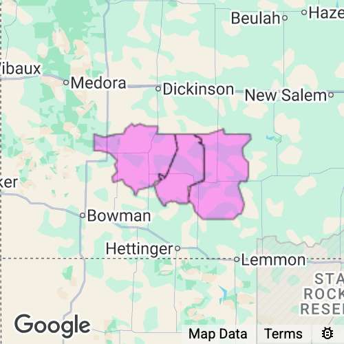 Hettinger County North Dakota real estate agent mailing area