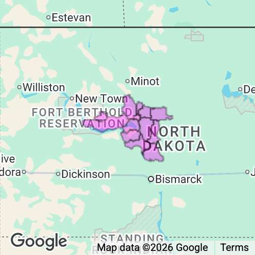 Mclean County North Dakota real estate agent mailing area
