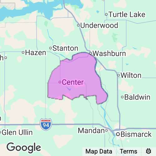 Oliver County North Dakota real estate agent mailing area