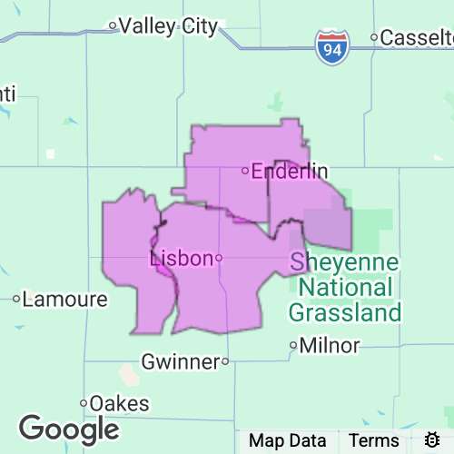 Ransom County North Dakota real estate agent mailing area