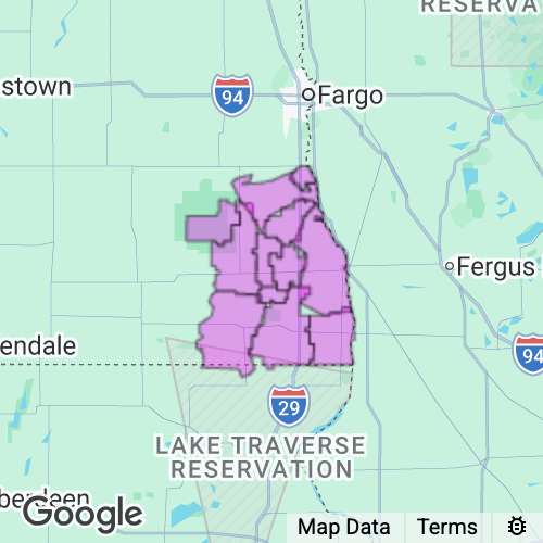 Richland County North Dakota real estate agent mailing area