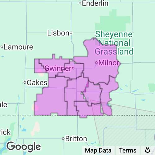 Sargent County North Dakota real estate agent mailing area