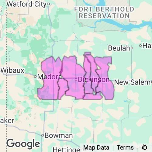 Stark County North Dakota real estate agent mailing area