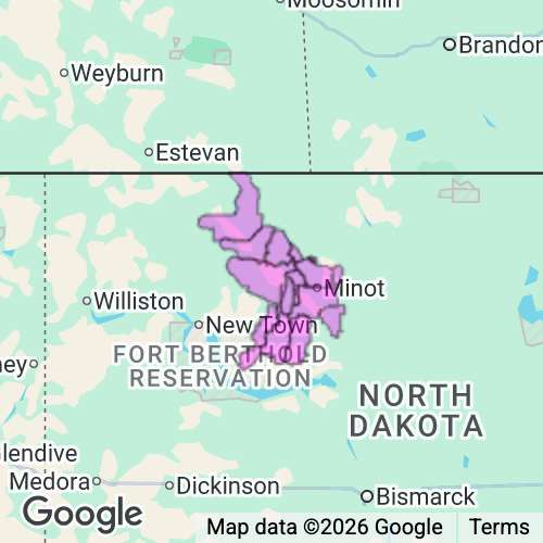 Ward County North Dakota real estate agent mailing area