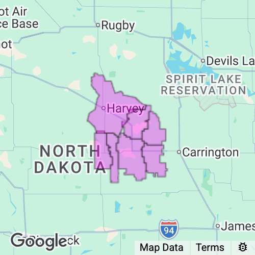 Wells County North Dakota real estate agent mailing area