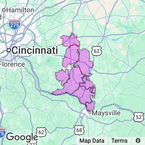 Brown County Ohio real estate agent mailing area