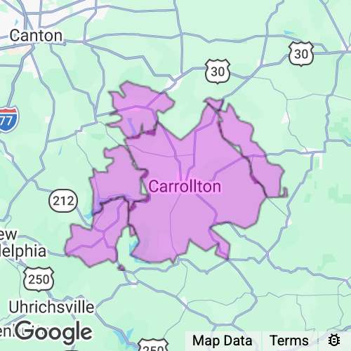 Carroll County Ohio real estate agent mailing area