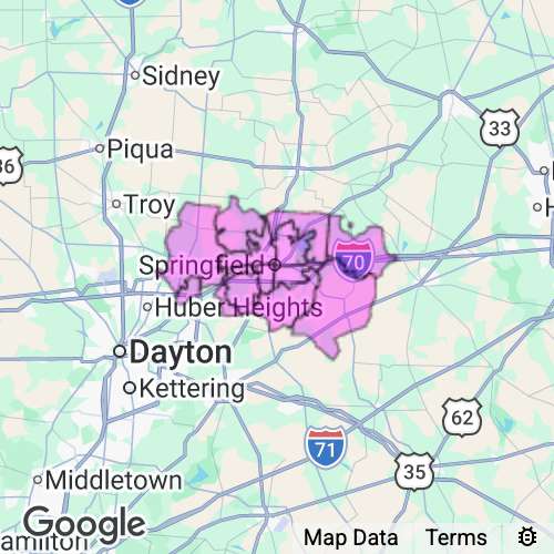 Clark County Ohio real estate agent mailing area