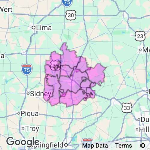 Logan County Ohio real estate agent mailing area