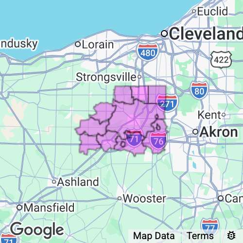 Medina County Ohio real estate agent mailing area