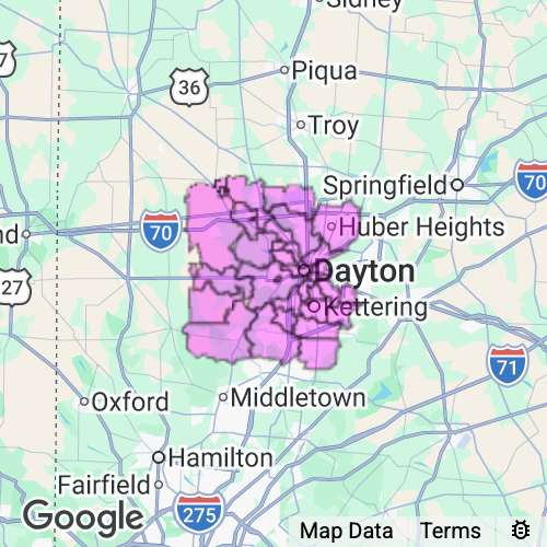 Montgomery County Ohio real estate agent mailing area