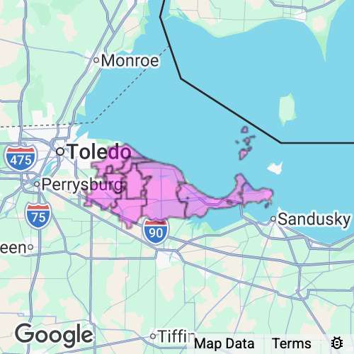 Ottawa County Ohio real estate agent mailing area
