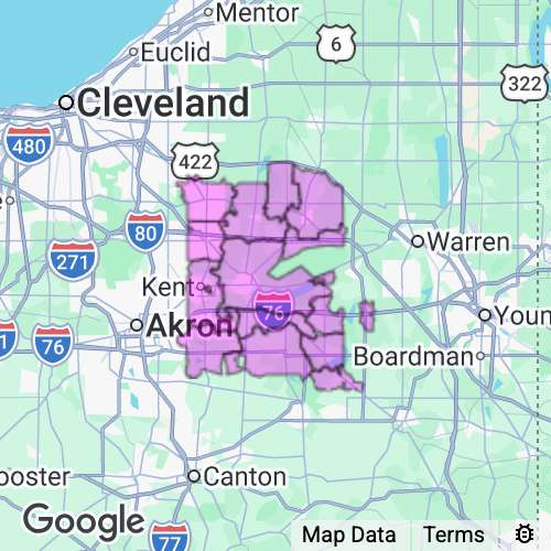 Portage County Ohio real estate agent mailing area