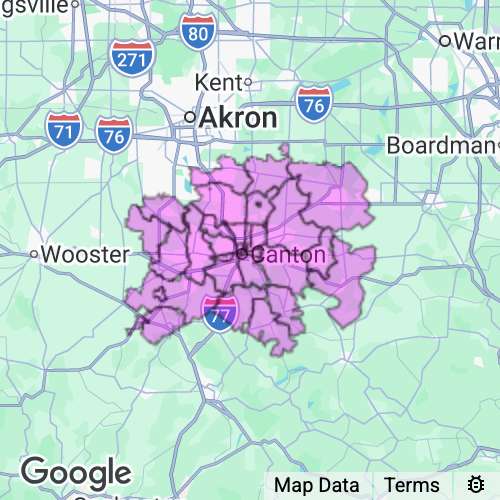 Stark County Ohio real estate agent mailing area