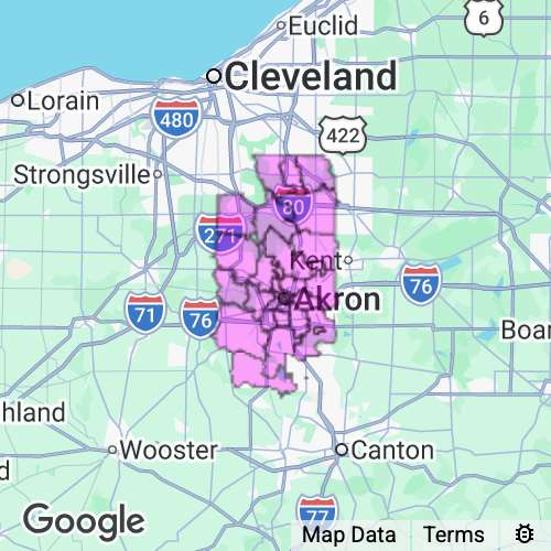 Summit County Ohio real estate agent mailing area