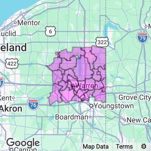 Trumbull County Ohio real estate agent mailing area