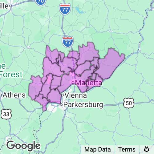 Washington County Ohio real estate agent mailing area