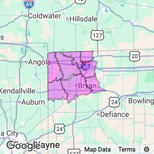 Williams County Ohio real estate agent mailing area