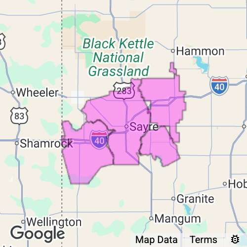 Beckham County Oklahoma real estate agent mailing area