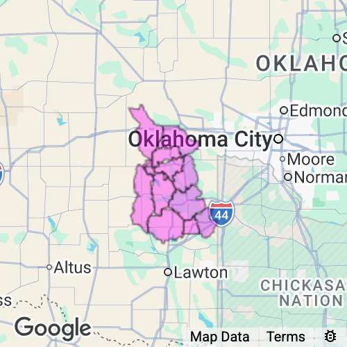Caddo County Oklahoma real estate agent mailing area