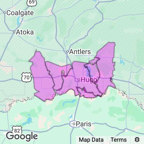 Choctaw County Oklahoma real estate agent mailing area