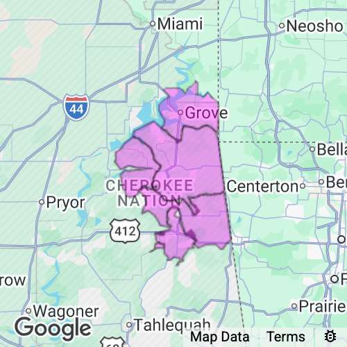 Delaware County Oklahoma real estate agent mailing area