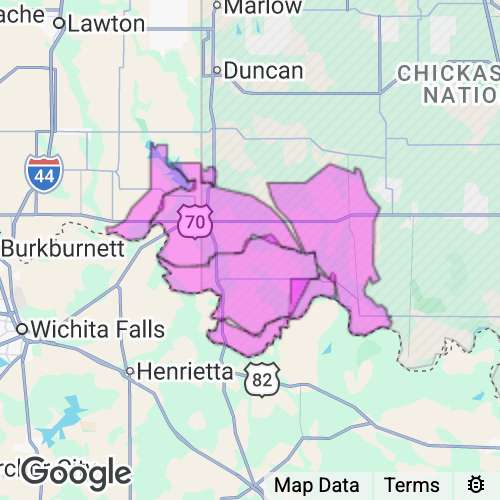 Jefferson County Oklahoma real estate agent mailing area