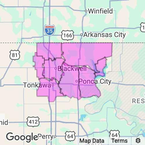 Kay County Oklahoma real estate agent mailing area