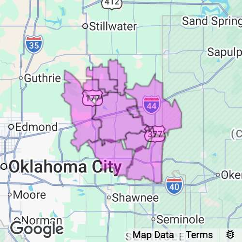 Lincoln County Oklahoma real estate agent mailing area