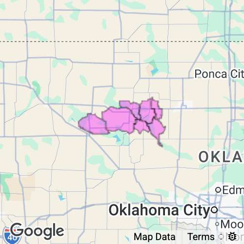 Major County Oklahoma real estate agent mailing area