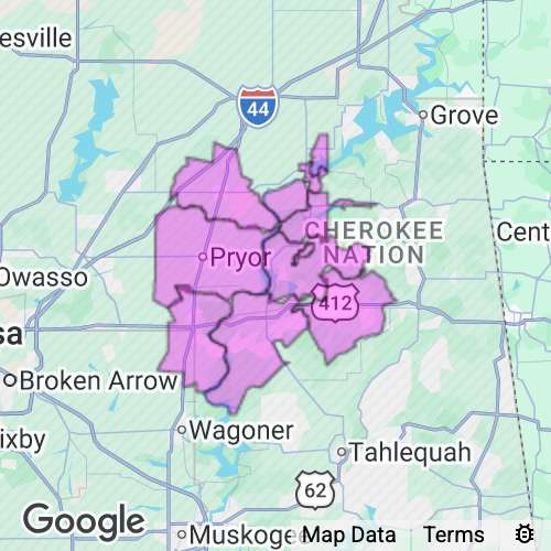 Mayes County Oklahoma real estate agent mailing area
