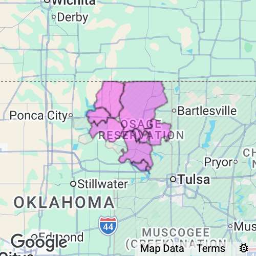 Osage County Oklahoma real estate agent mailing area