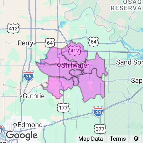 Payne County Oklahoma real estate agent mailing area