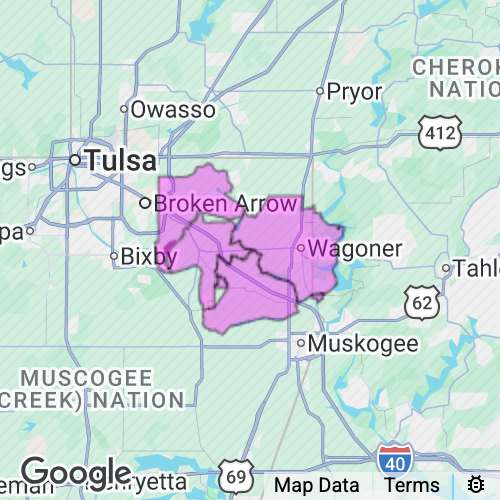 Wagoner County Oklahoma real estate agent mailing area