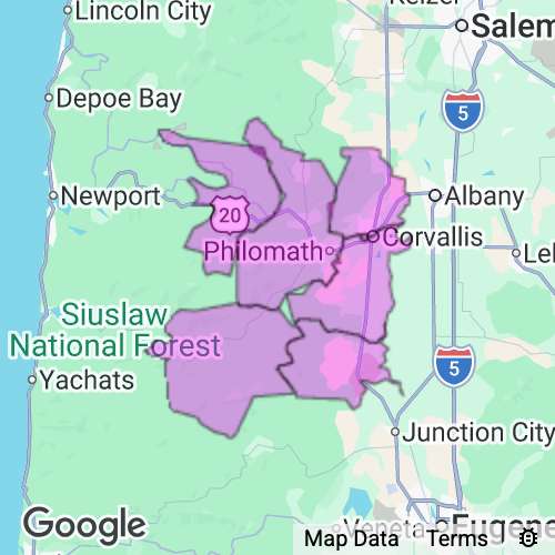 Benton County Oregon real estate agent mailing area