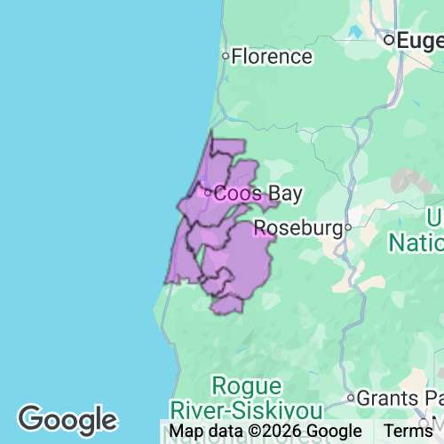 Coos County Oregon real estate agent mailing area