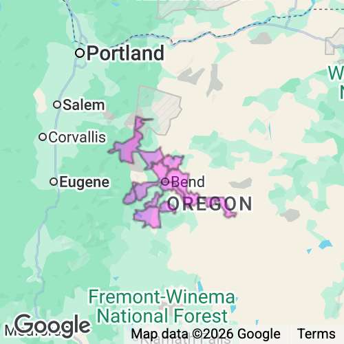 Deschutes County Oregon real estate agent mailing area