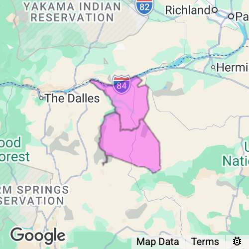 Gilliam County Oregon real estate agent mailing area
