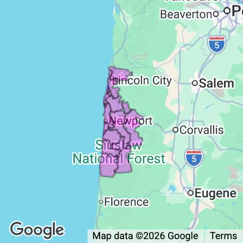 Lincoln County Oregon real estate agent mailing area