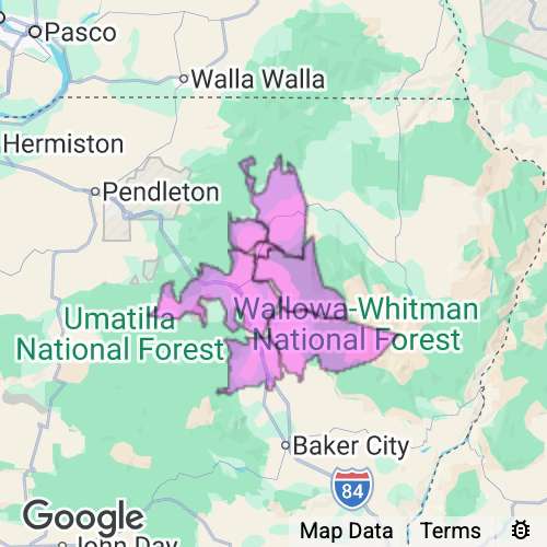 Union County Oregon real estate agent mailing area