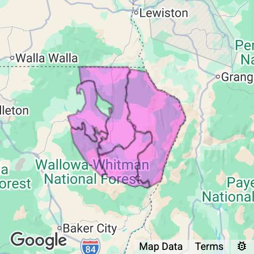 Wallowa County Oregon real estate agent mailing area