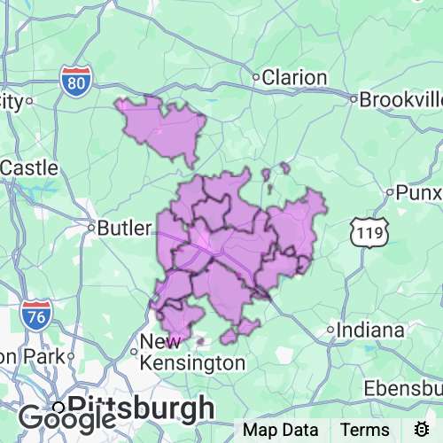 Armstrong County Pennsylvania real estate agent mailing area
